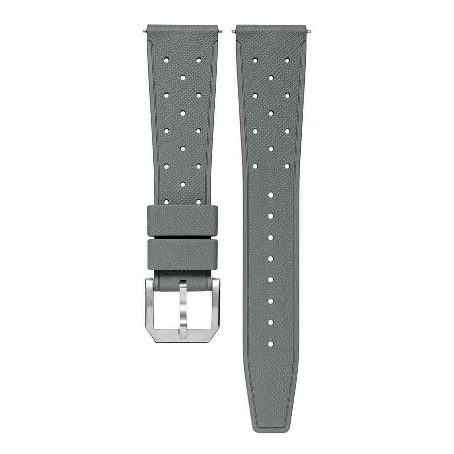 correa clásica de caucho gris - baltic watches