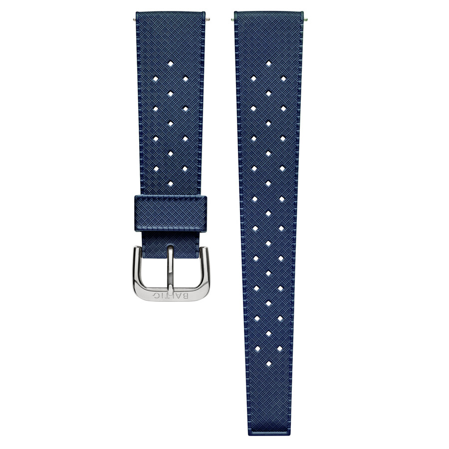 correa de caucho fkm azul - baltic watches
