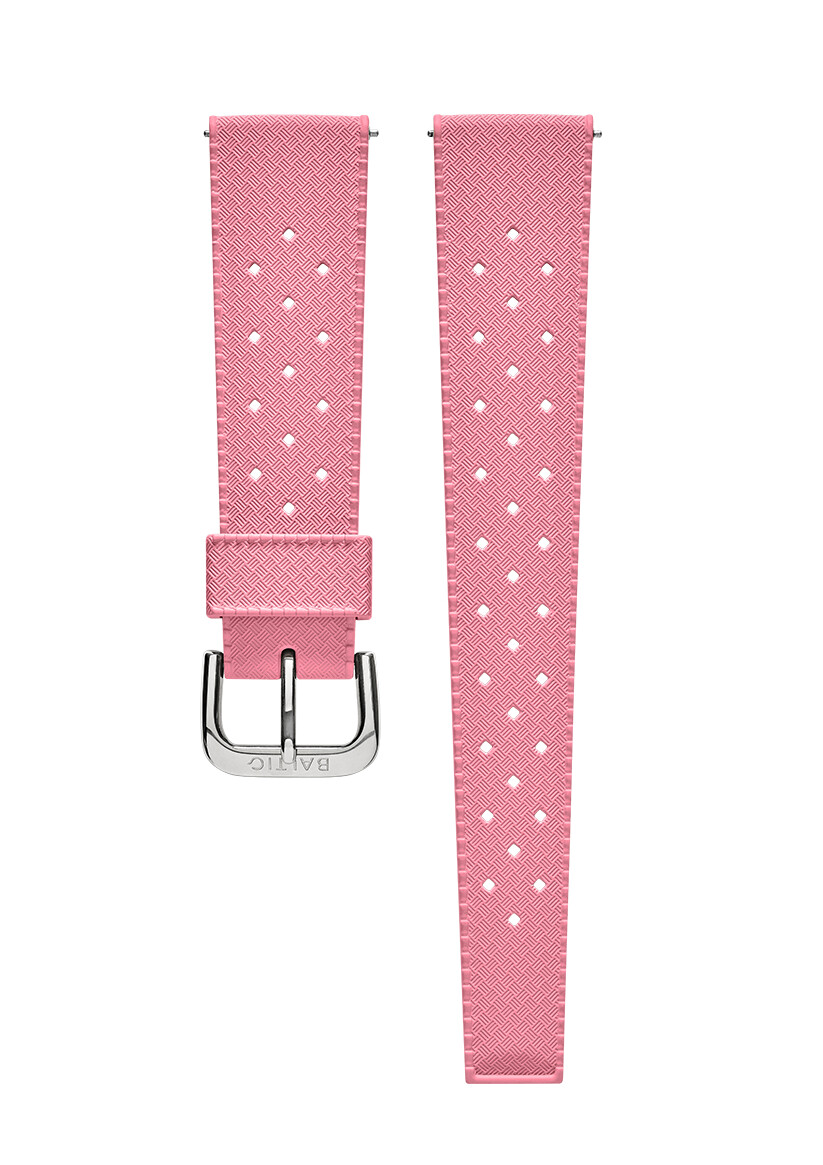 correa de caucho fkm rosa - baltic watches