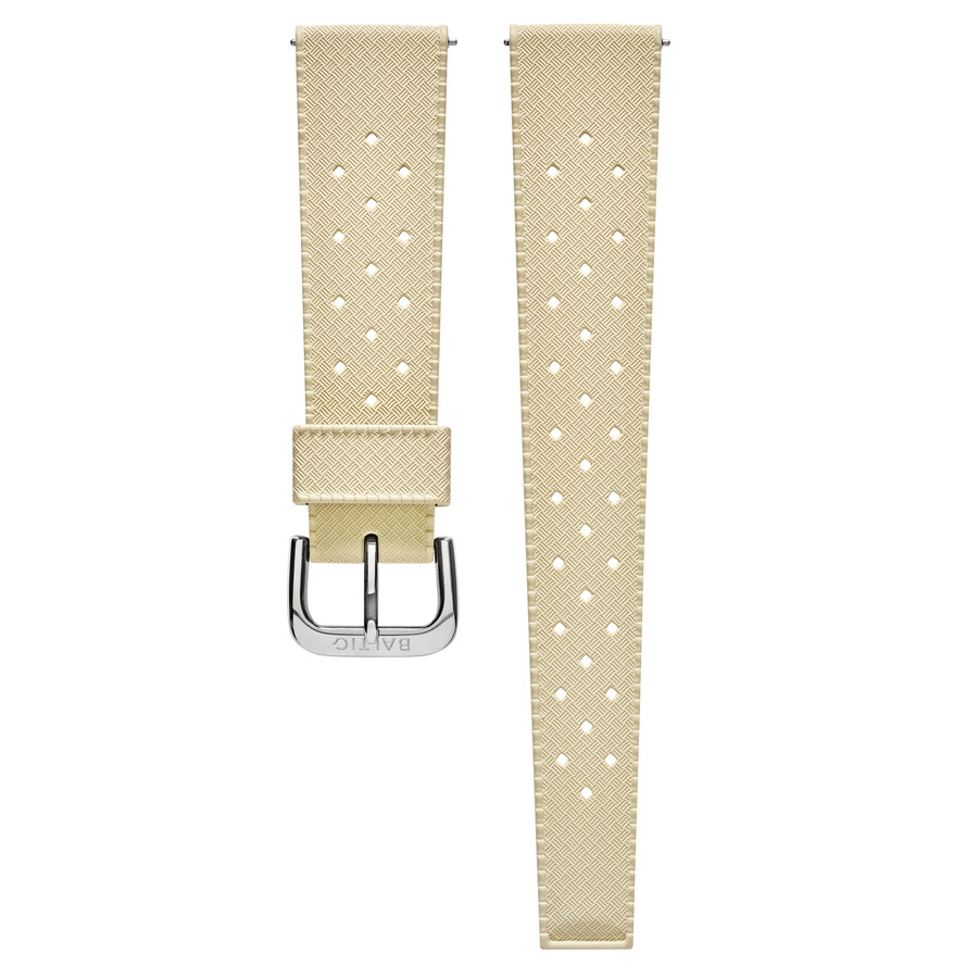 correa de caucho fkm beige - baltic watches