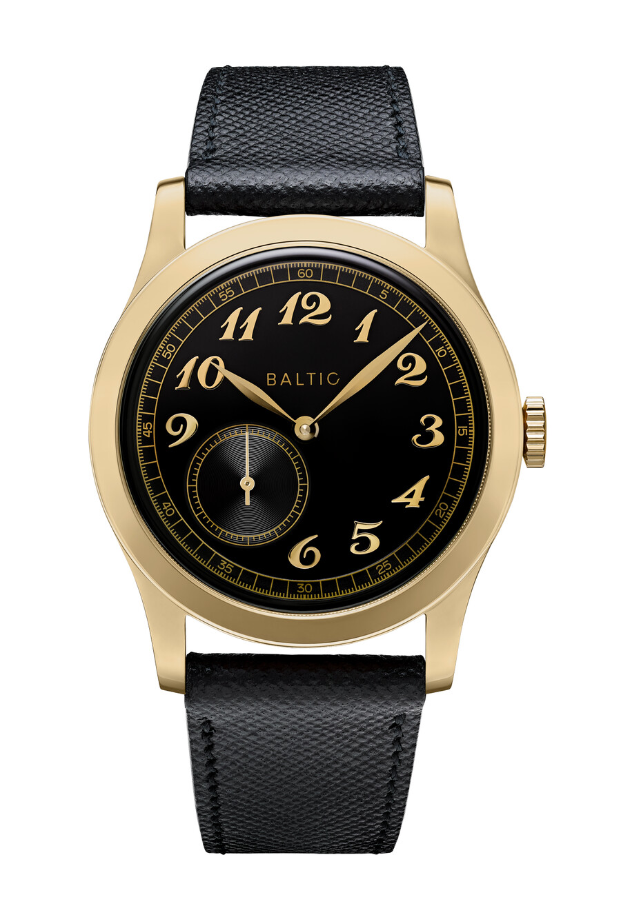 mr classic gold pvd black - relojes bálticos