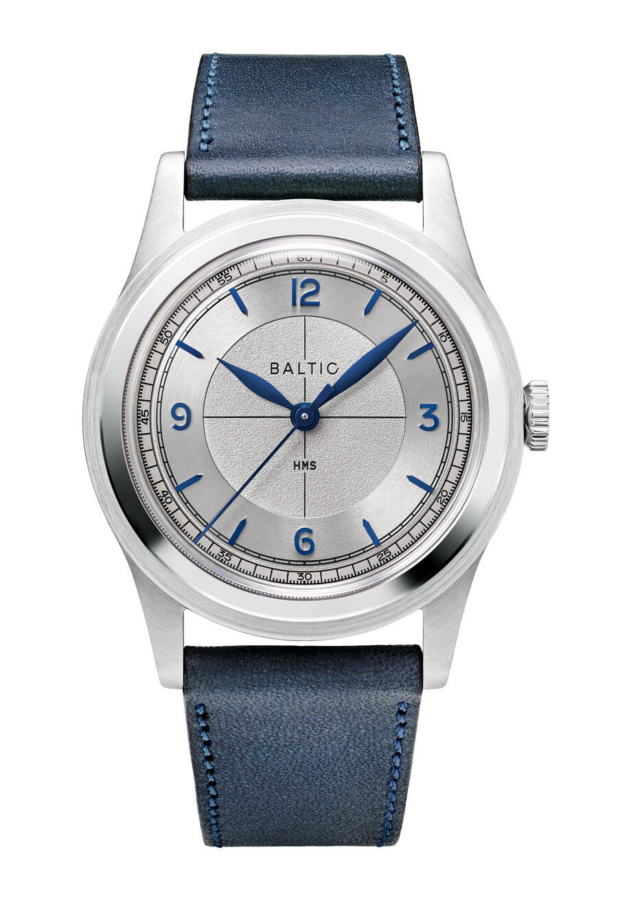 hms 003 azul plata - relojes bálticos