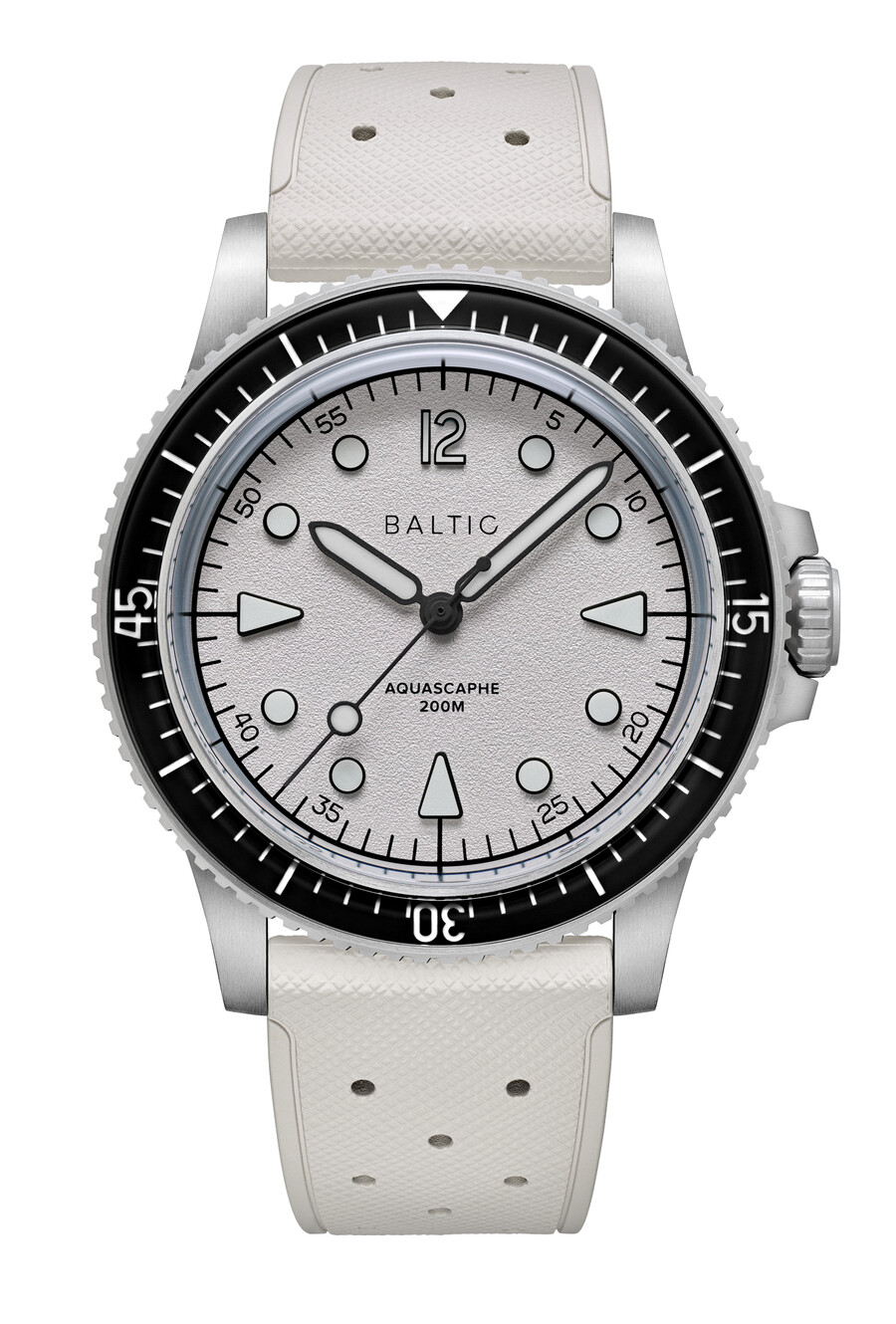 aquascaphe mk2 plata cálida - relojes bálticos