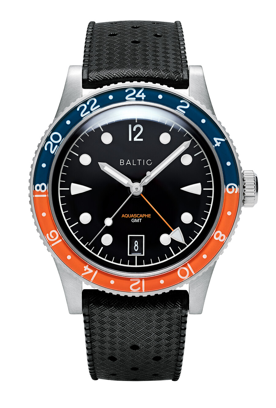aquascaphe gmt naranja - relojes bálticos