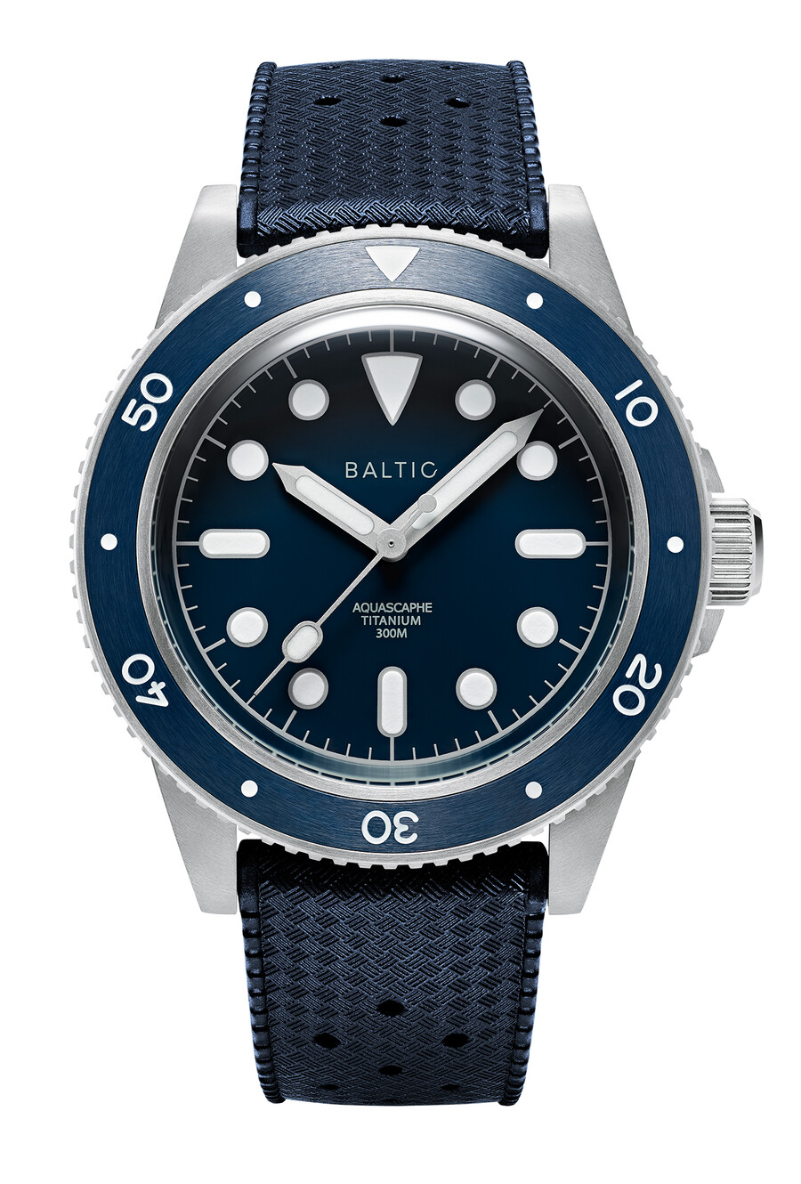 aquascaphe titanium blue - relojes bálticos