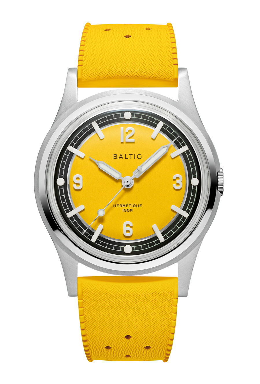 hermétique summer yellow - relojes bálticos